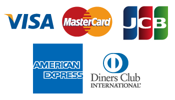 クレジットカード５大ブランドロゴ